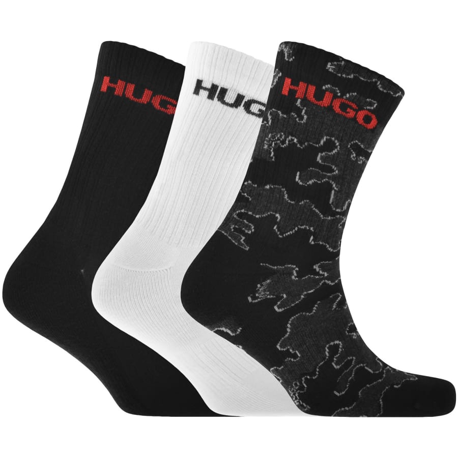 Hugo boss 3 pack socks hot sale